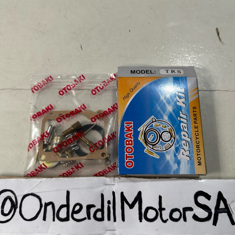 Reparkit ชุดซ่อมคาร์บูเรเตอร์คาร์บูเรเตอร์ Suzuki TRS GP100 TRZ GP 100 GP125 Otobaki Original คุณภาพสูง