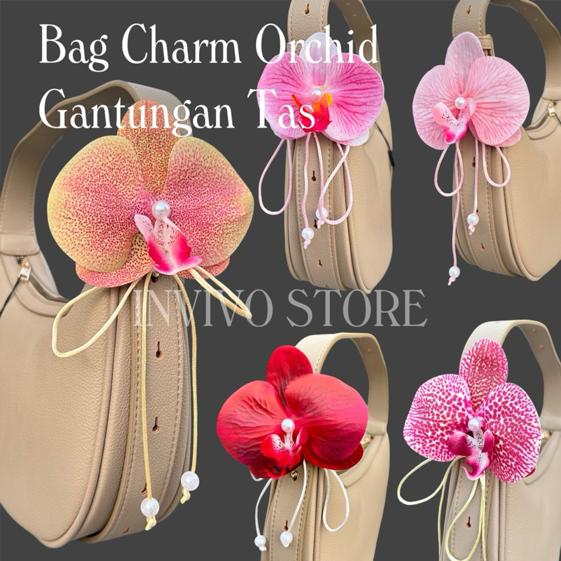 GANTUNA Orchid Charm // Orchid Bag Charm // Orchid Bag Hanger // อุปกรณ์กล้วยไม้