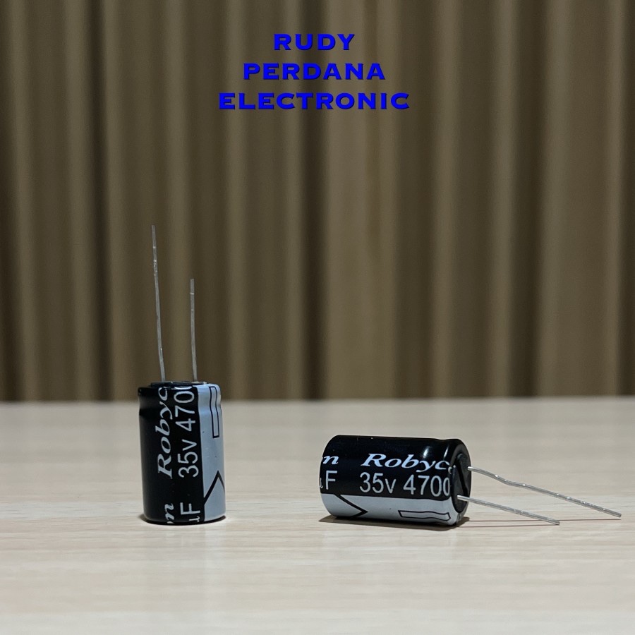 คาปาซิเตอร์ ELCO ELKO 4700UF 35V 4700 UF 35 VOLT