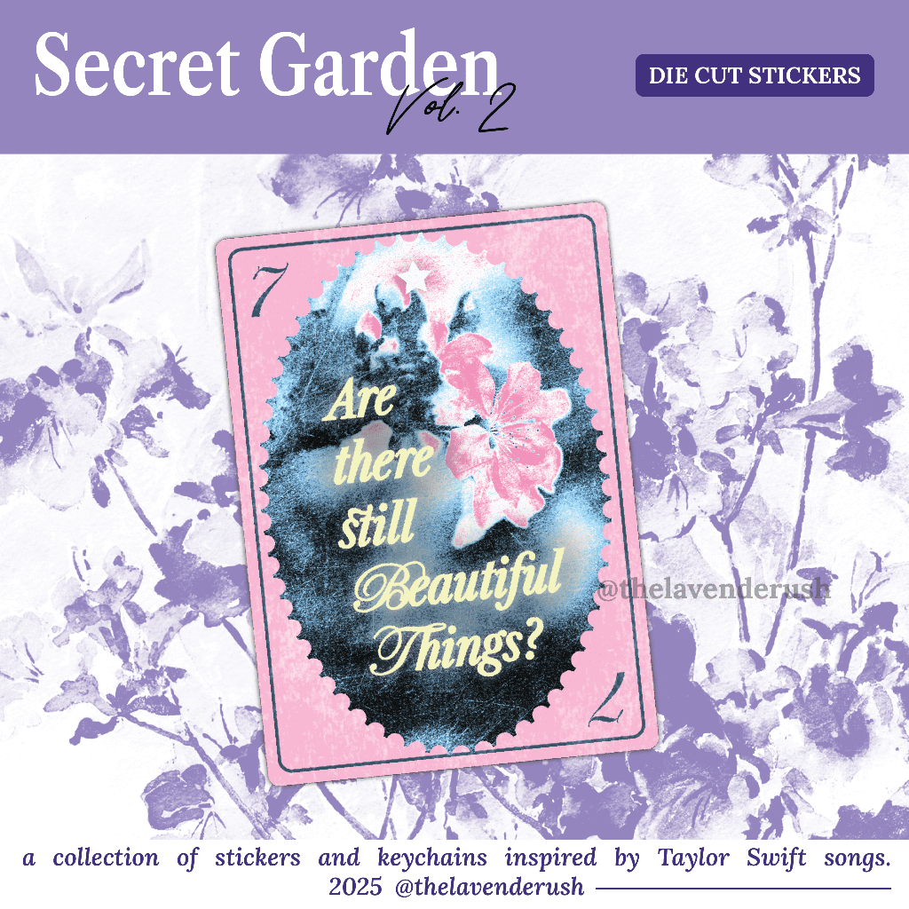 Tldr - Taylor Swift Lyrics สติ๊กเกอร์ (Secret Garden Vol.2) - สติ๊กเกอร์เนื้อเพลง