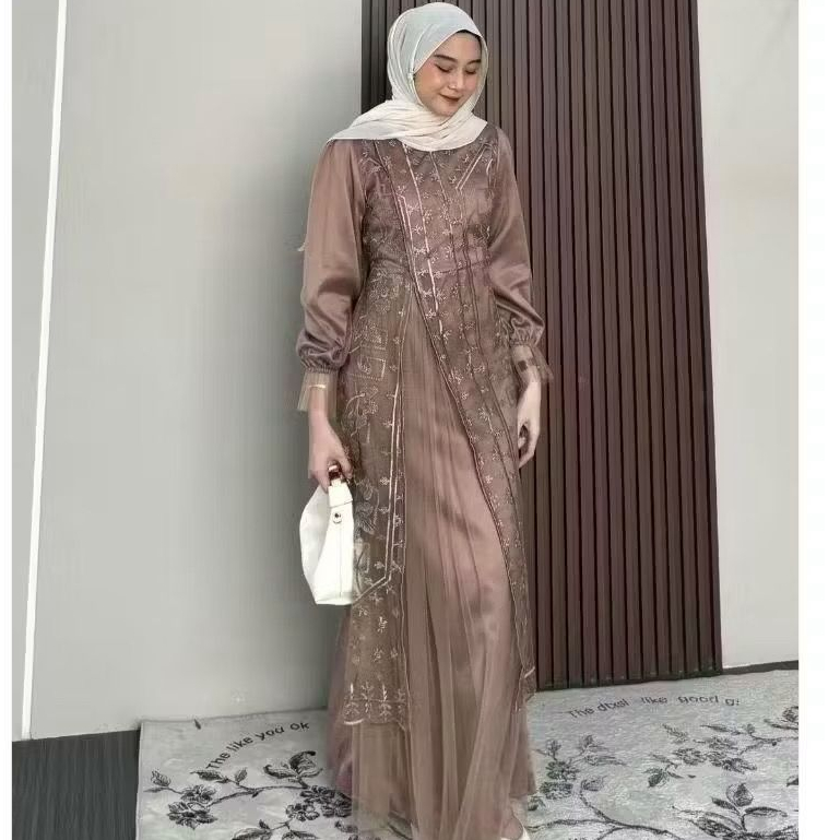 (MOTHER AND CHILD COUPLE) IYARA DRESS / ชุดสตรี / CHILDRENS DRESS / MAXI