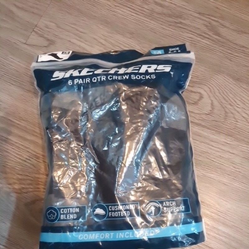 ถุงเท้า Skechers Qtr M
