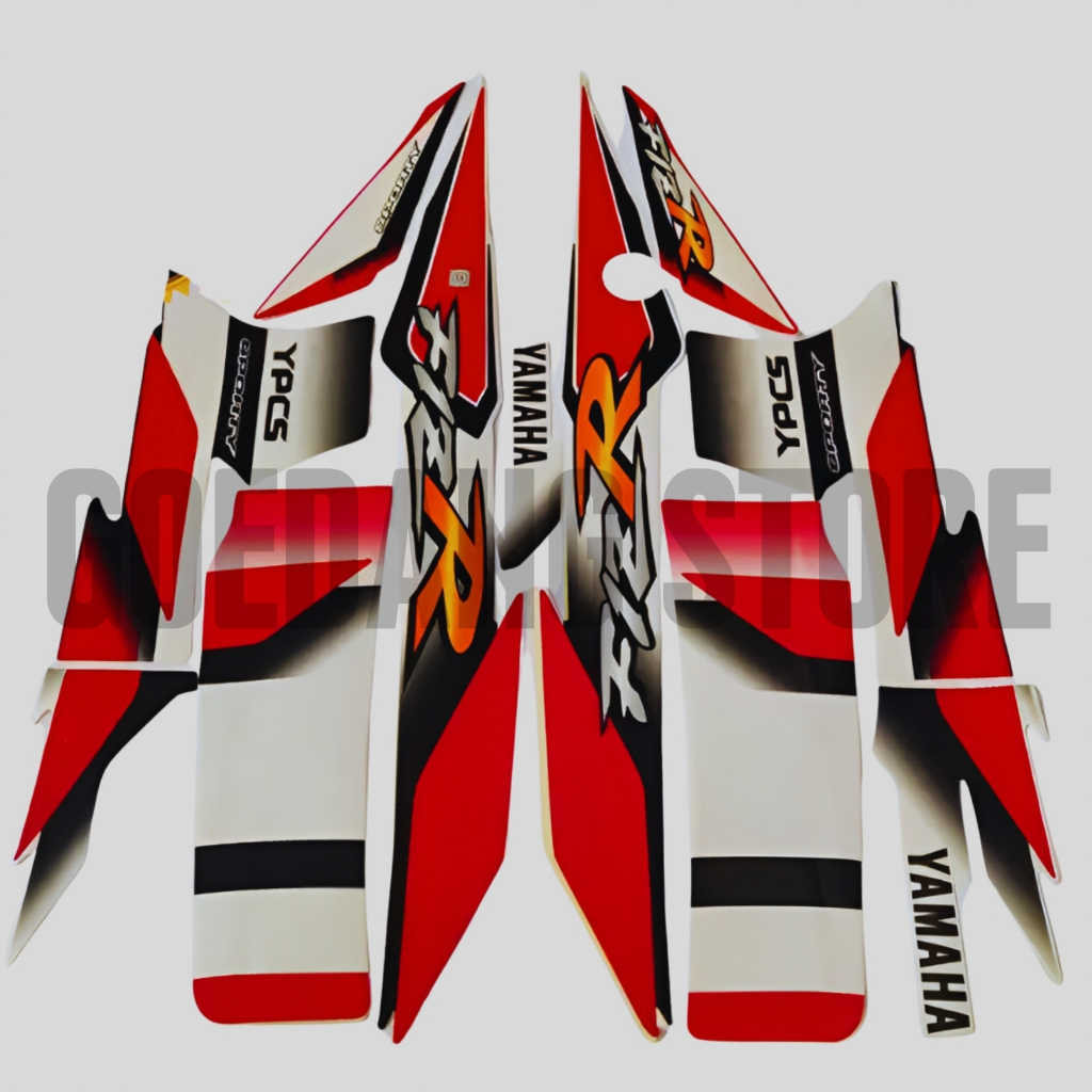 MERAH Standard Striping Yamaha F1zr Fizr F1 zr Fiz R 2002 Red Quality Body List