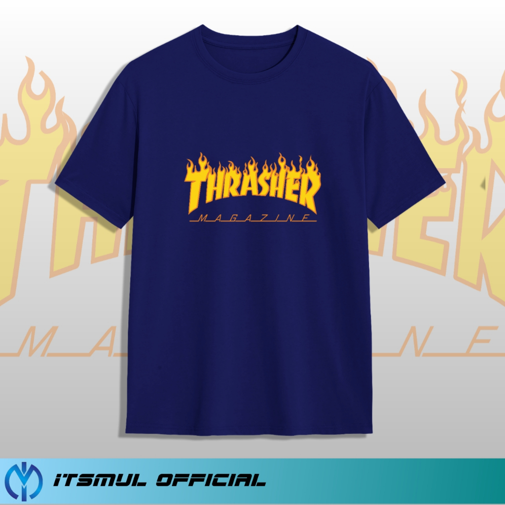 KATUN Thrasher Magazine เสื้อยืดผ้าฝ้ายพรีเมี่ยม D42