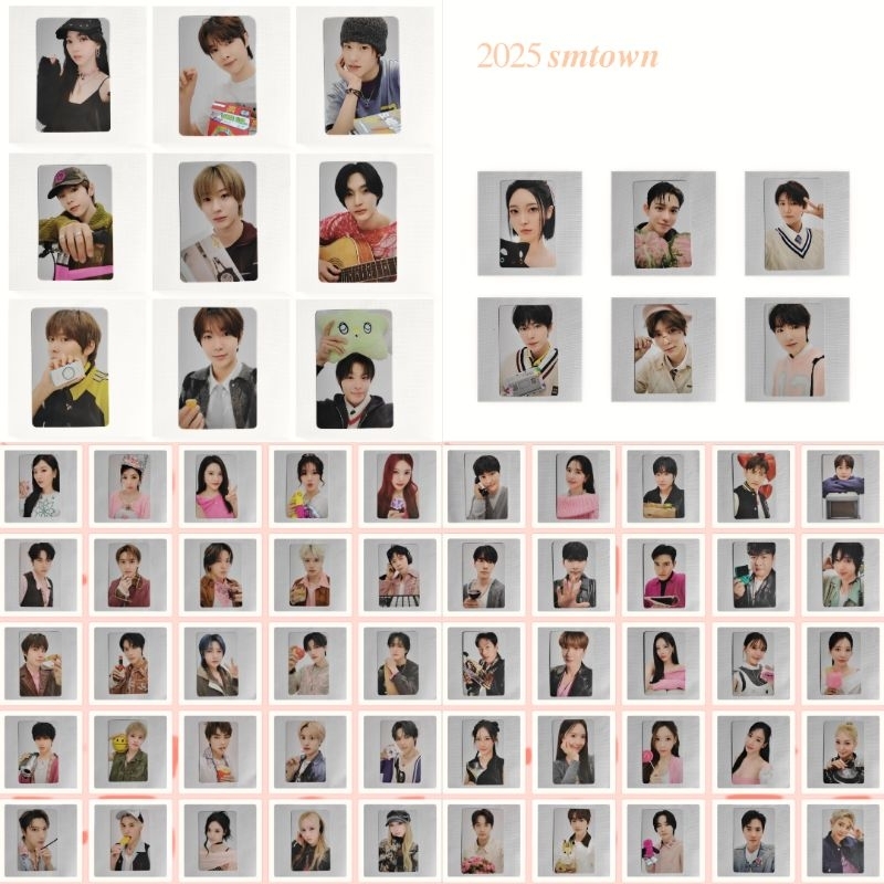 PHOTOCARD อย่างเป็นทางการ SMTOWN PC SMTOWN 2025 FAMILY VER. 2025 SMTOWN THE วัฒนธรรมอนาคต NCT AESPA 