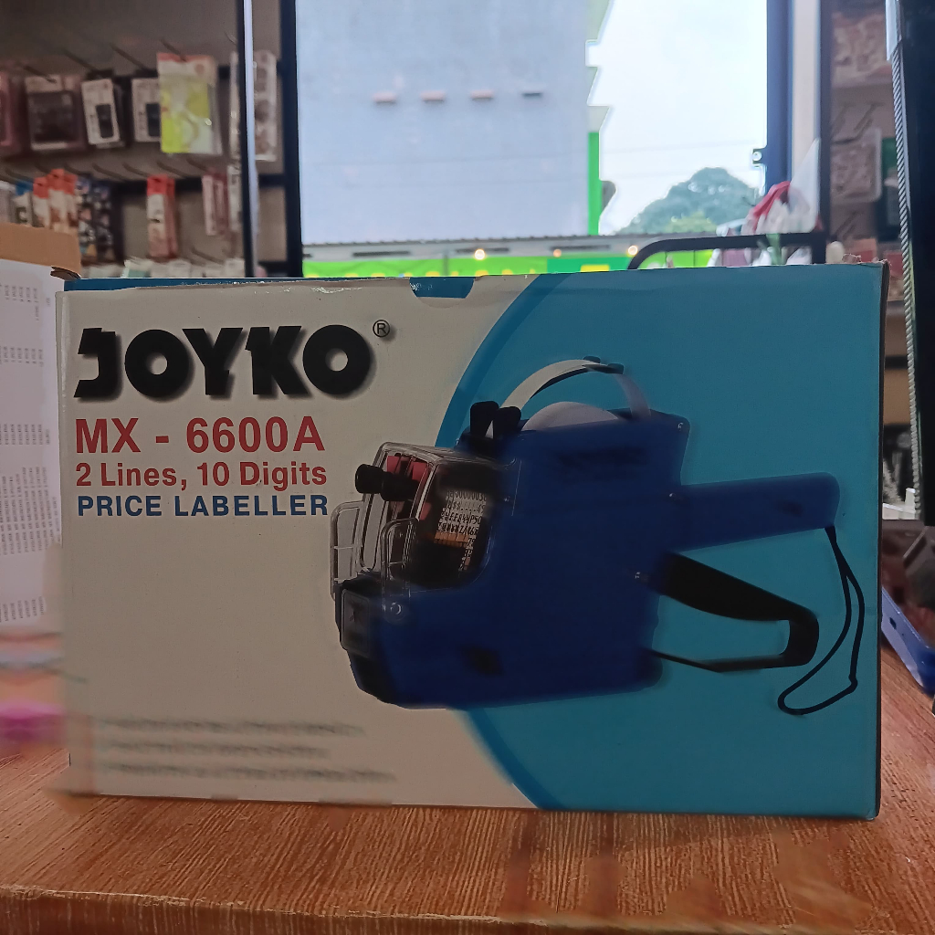 JOYKO MX-6600A ALPHABET PRICE LABEL TOOL / Joyko 2-Row Letter และ Number Labeler 10 หลัก MX-6600A