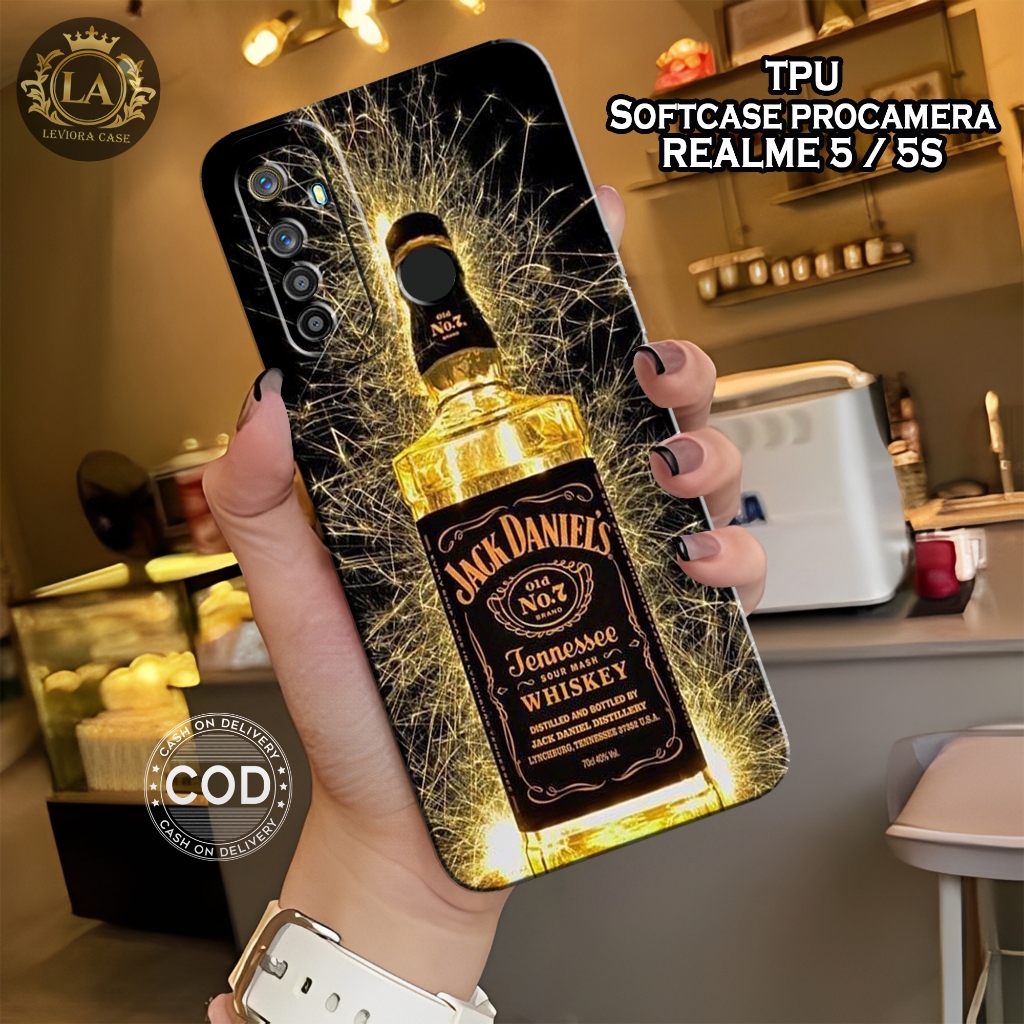 HP เคส Realme 5 / 5s รุ่นล่าสุด - เคส Leviora - เคสแฟชั่นแบรนด์ - เคส Realme 5 / 5s ล่าสุด - เคสกล้อ