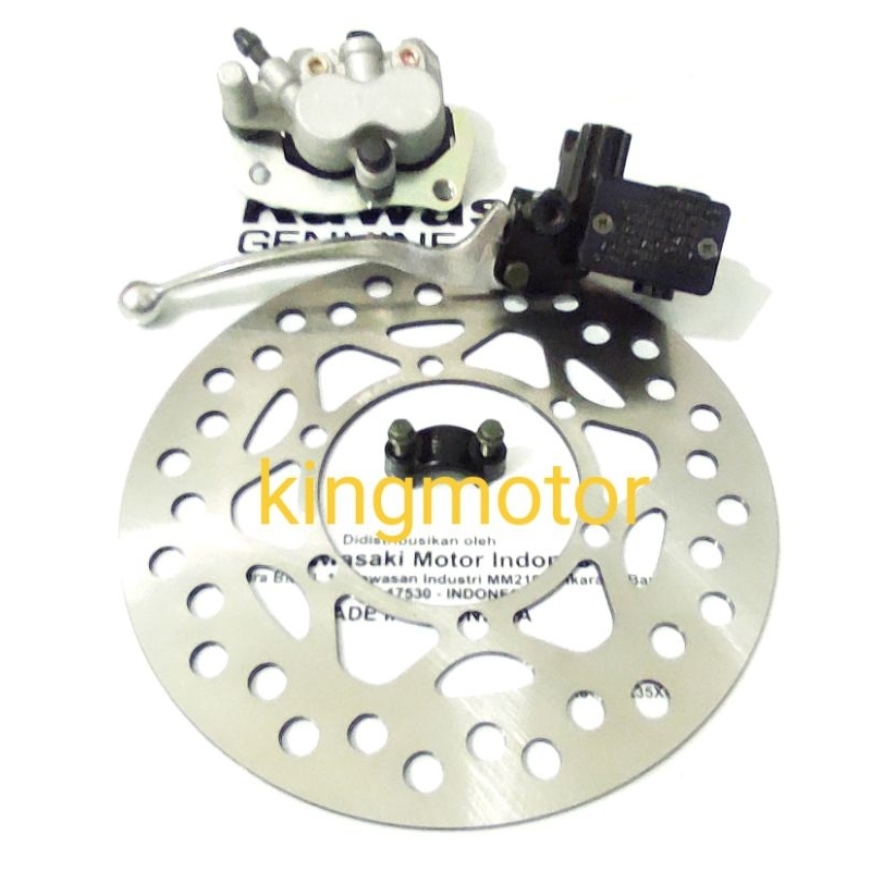 3 รายการ Caliper + จานดิส + แม่ปั๊มเบรคหน้า Kawasaki Klx 150 LSG BF, Dtracker