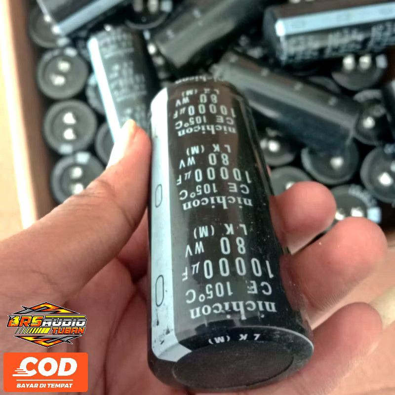 Elco 10000uf 80v Nichicon ของแท้