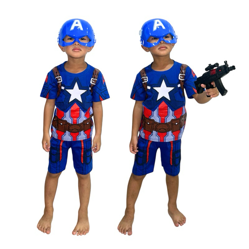SUPERHERO KIDS COSTUME SPIDERMAN BATMAN TRANSFORMERS SUPERMAN ULTRAMAN SHORT COSTUME