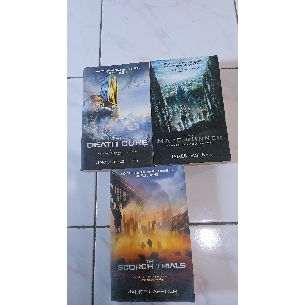 Maze Runner Novel Package 1-3