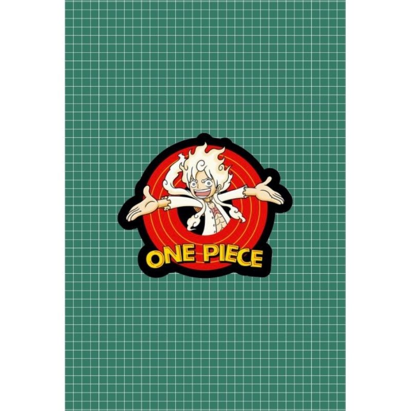 สติ๊กเกอร์ ONEPIECE LUFFY ANIME HOLOGRAM