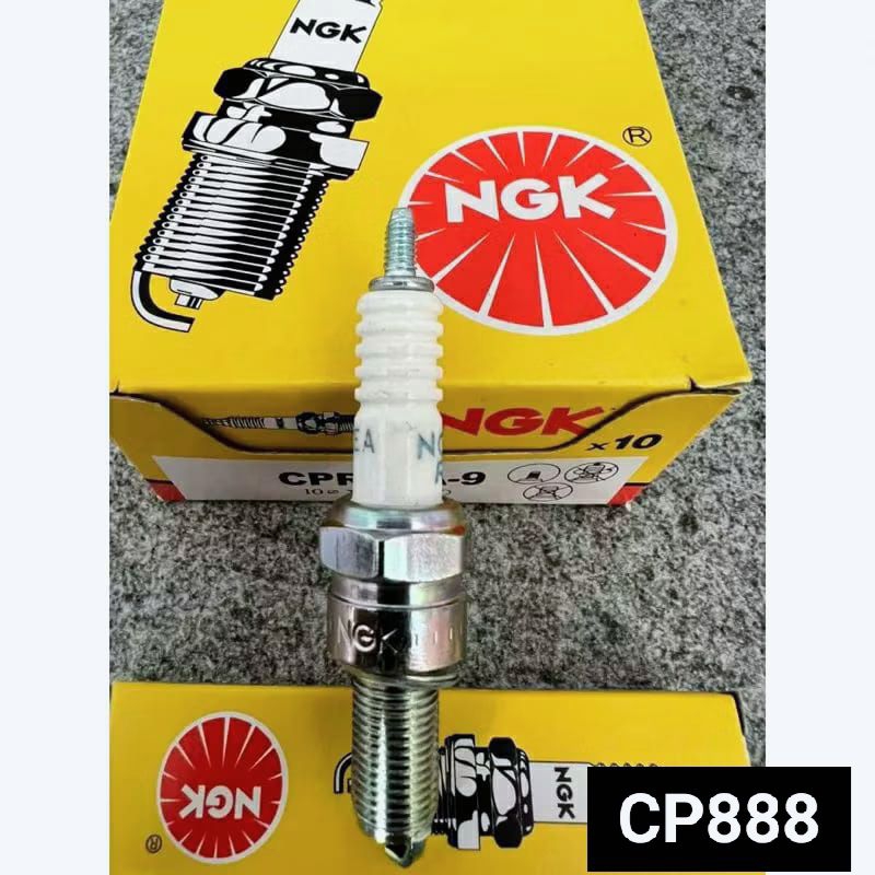 [CP888] NGK CPR6EA SPARK PLUG / LONG THREAD, SUPRA X 125 KARISMA, BEAT, FU 150 JUPITER MX, VARIO / M