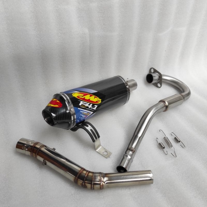 1 ชุด FMF F.4 คาร์บอนท่อไอเสีย 38 มม.PNP สําหรับ XR 150 XR 200 Crf 150L Crf 250L D-Tracker Nxr 125 K