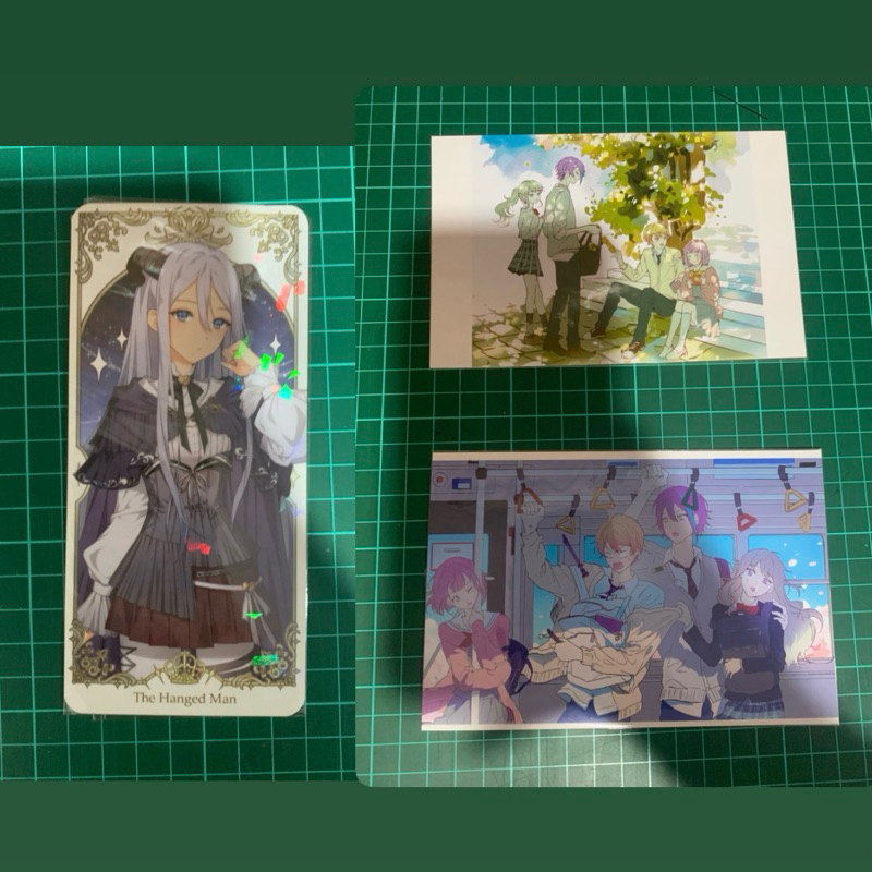 Project sekai สีสันเวที FANMERCH neppuri netprint wxs wonderlandxshowtime ไพ่ทาโรต์ kanade yoisaki