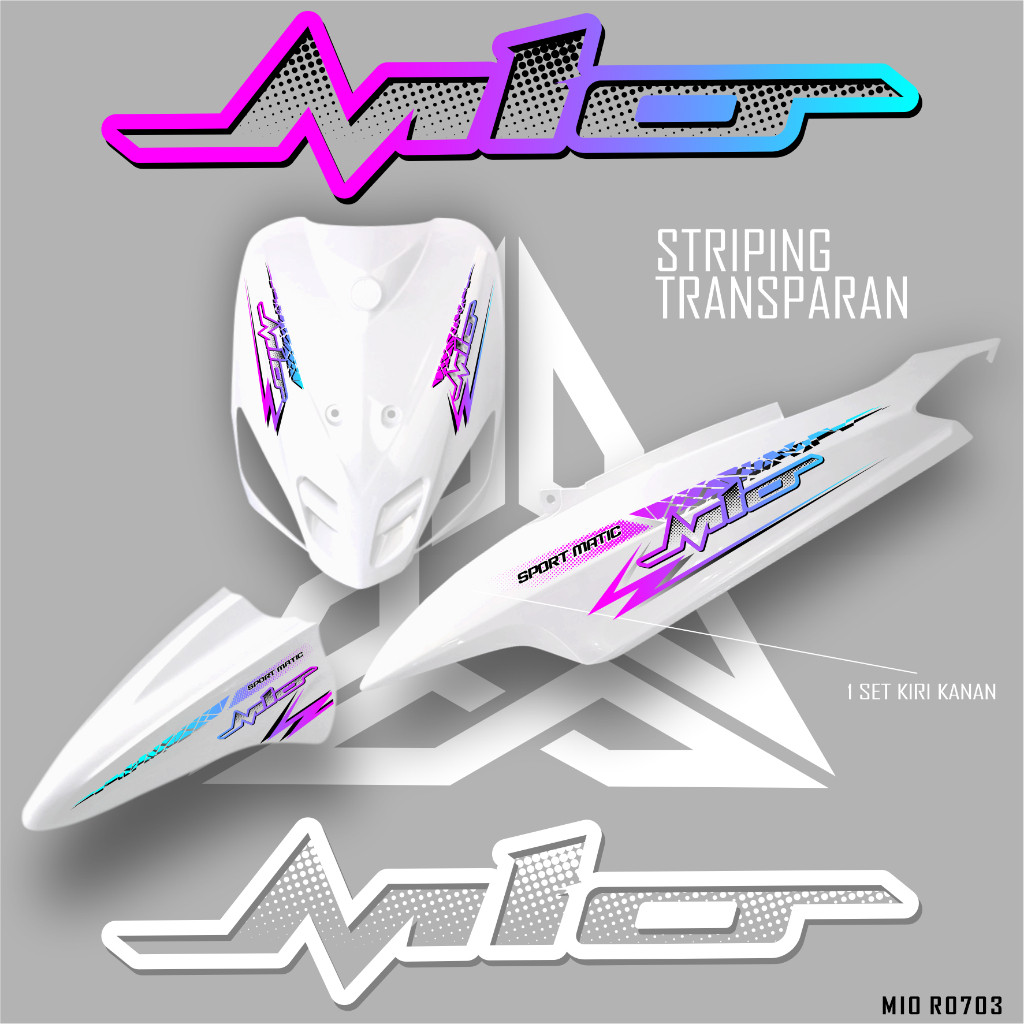 STRIPING VARIATIONS สําหรับ OLD MIO MOTORCYCLE, COOL, SIMPLE, ใหม่ล่าสุด MIO OLD ราคา ถูกที่สุด ดีลบีเคเค รูปภาพหลัก