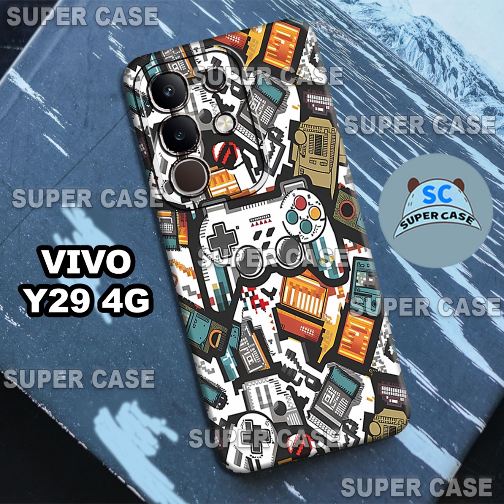 (Q1) Softcase Procamera สําหรับ HP VIVO Y29 4G ล่าสุด | AESTHETIC MOTIF | VIVO Y29 4G I Casing VIVO 