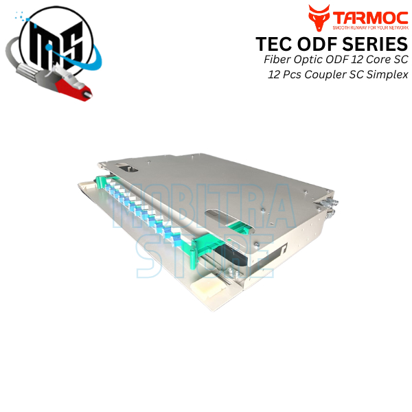 ไฟเบอร์ออปติก ODF/OTB 12 Core SC Complete Rackmount | ODF 12C SC