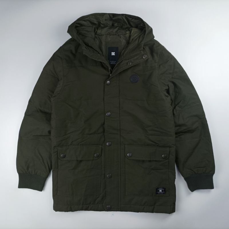 DC army puffer parka B023