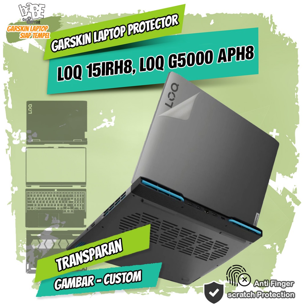LOQ Garskin ตัวป้องกันแล็ปท็อป LOQ 15IRH8 15APR8