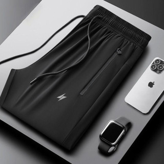 STRONG PANTS Celana Training Infinity Pants Hitam  Olahraga Unisex Panjang Sporty Celana Jogging Fitnes Gym