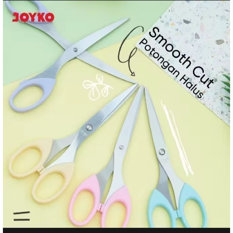 กรรไกร Joyko 838 สีพาสเทลสวยงาม Joyko 838PTL