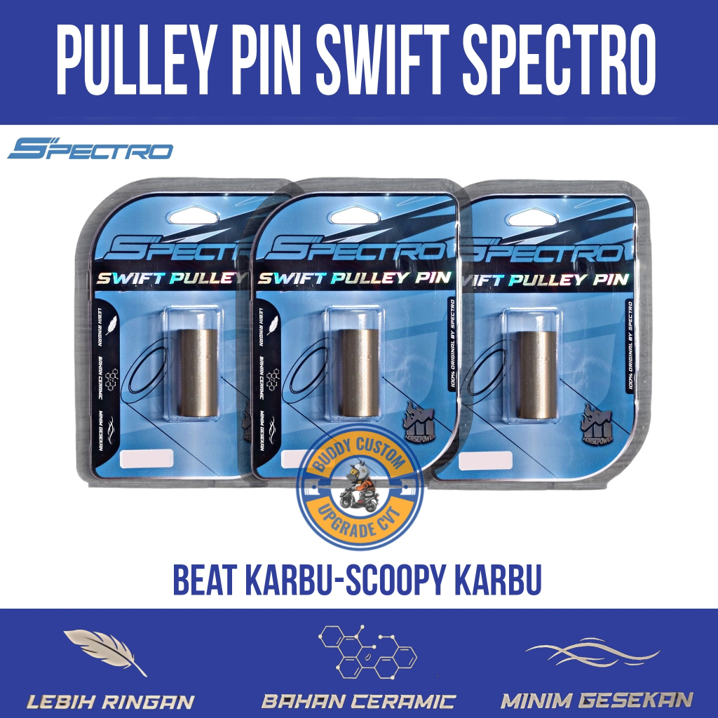 Pin Pulley Ceramic Swift Spectro Beat คาร์บูเรเตอร์ Scoopy คาร์บูเรเตอร์ - Boshing Pulley เซรามิค Sp
