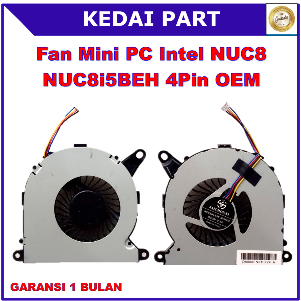 Intel NUC8 NUC8i7BEH NUC8i5BEK NUC8i3BEB 4Pin OEM PC Mini Fan