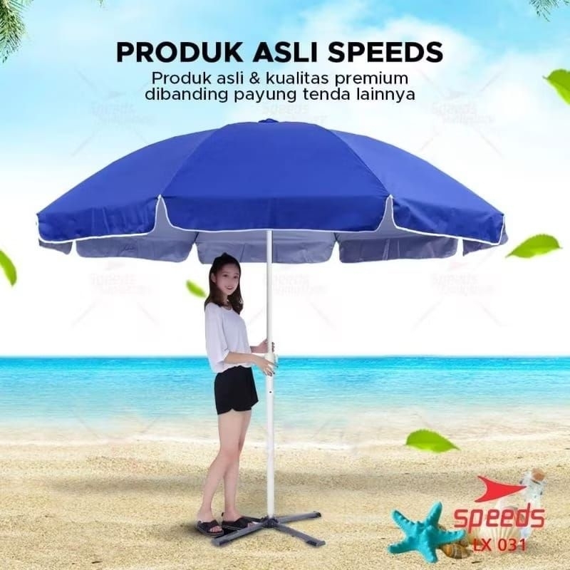 TENDA JUMBO EVENT SALES UMBRELLA GARDEN TENT UMBRELLA BEACH UMBRELLA CAFE BAZAR LAPAK DIAMETER 200 ซ