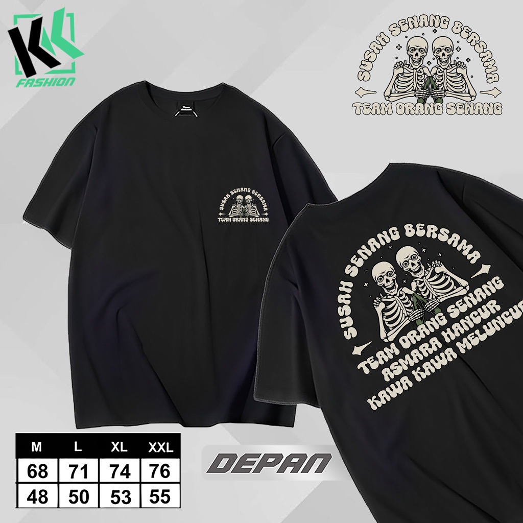 KK_FASHION8877_เสื้อยืดและทีมใหม่ล่าสุดสําหรับฤดูใบไม้ร่วงใหม่ - DIFFICULTY CALM พร้อมการจับคู่ 24S 