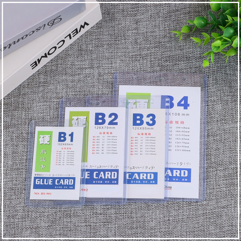 Id Card Case B1 / B2 / B3 / B4 / A1 / A2 / A3 ป้ายชื่อพลาสติก / Portrait NAMETAG