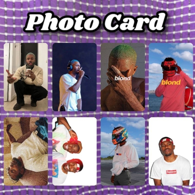 OCEAN PACK Frank Ocean Photocard Pack บรรจุ 8 ชิ้น