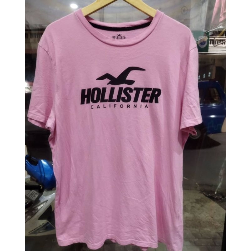 Original Hollister T-Shirt Like New Mens T-Shirt เสื้อยืด Unisex เสื้อยืดแบรนด์