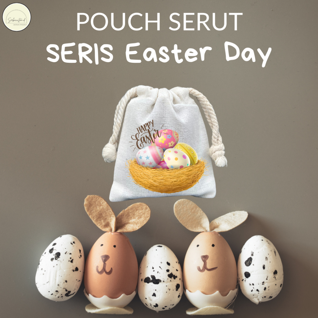 CONTENTTS 10 ชิ้น PASKAH DRAWSTRING POUCH EASTER DAY PASSOVER EGG BAG EASTER DAY SOUVERNIR