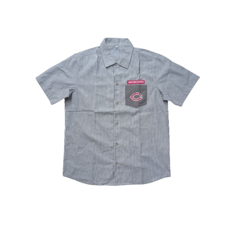 KEMEJA Hiroshima เสื้อทํางานฮิกโครี่แฟนคลับปลาคาร์พ