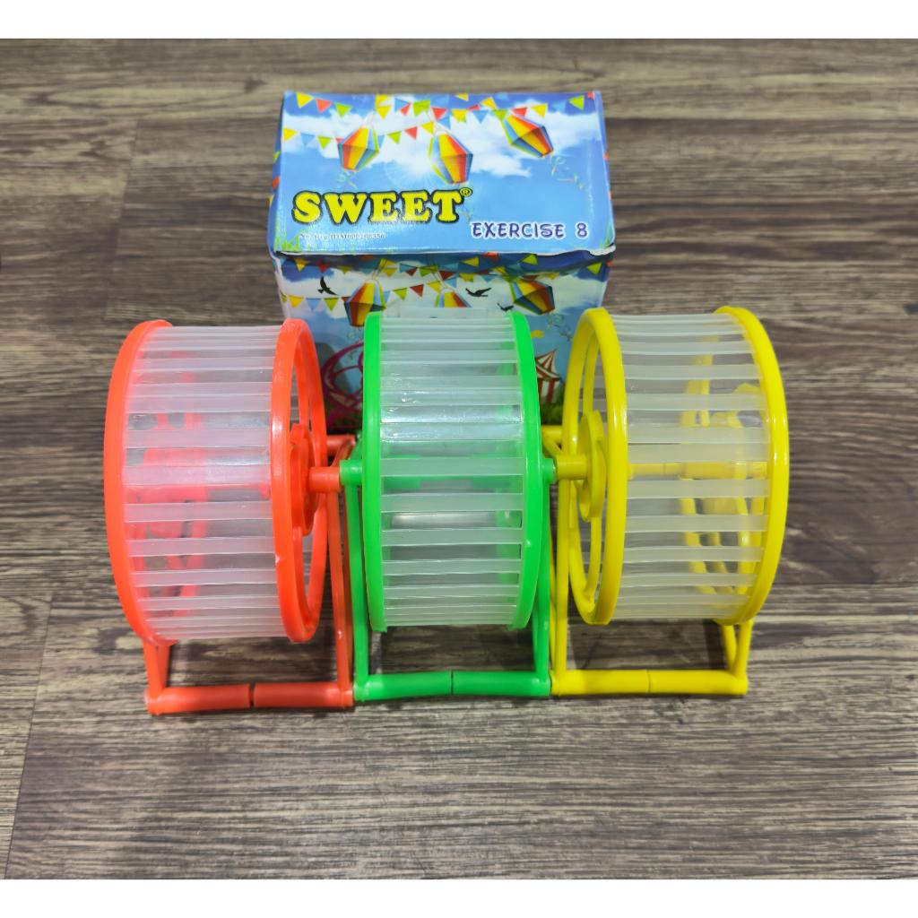 HAMSTER WHEEL / SPIN TOY ในขนาดและสีต่างๆ