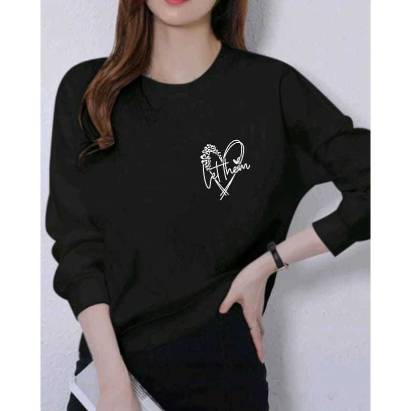 เสื้อยืด TOP LONG-SLEEVED สําหรับผู้หญิงผู้ใหญ่ที่มีการออกแบบของผู้หญิงของผู้หญิงของผู้หญิงที่ฉันรัก