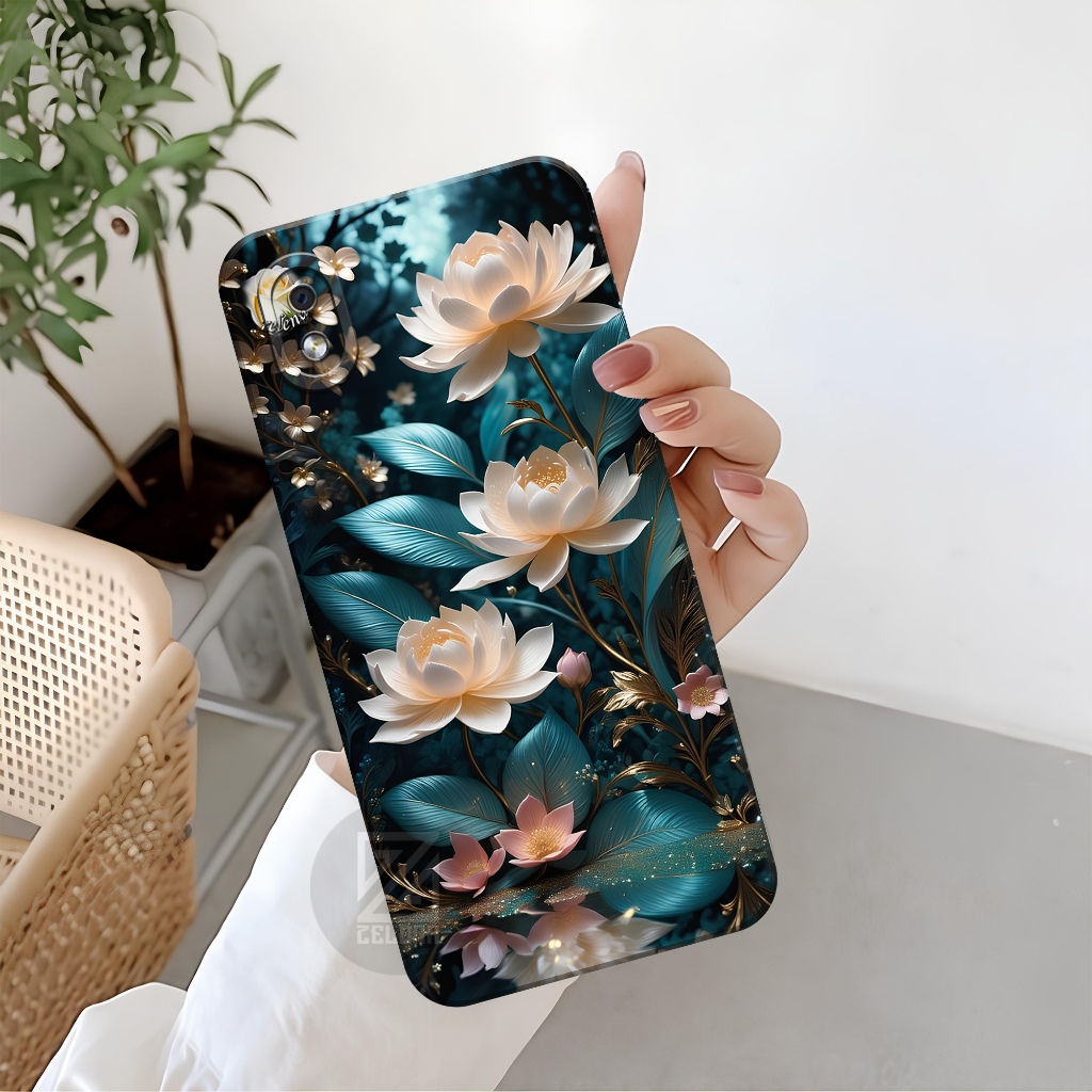 เคส HP Samsung Galaxy A01 Core - เคสดอกไม้แฟชั่น - Samsung Galaxy A01 Core Softcase - เคส Samsung Ga