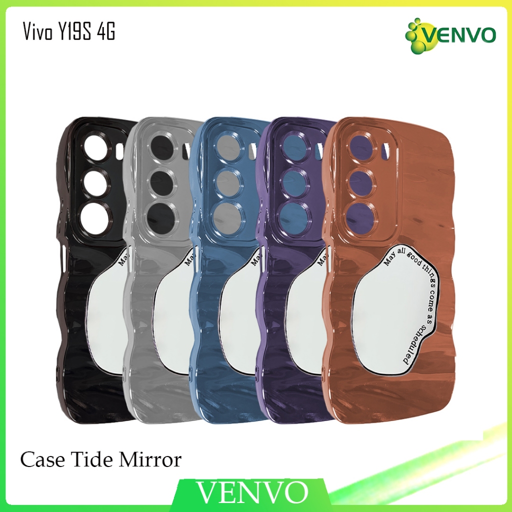 VENVO - VV57 เคส Tide Mirror Vivo Y19S 4G Y19S Pro Venvo อินโดนีเซีย