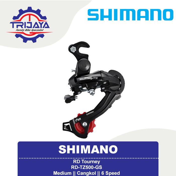 Shimano RD Tourney RD-TZ500-GS 6 สปีด