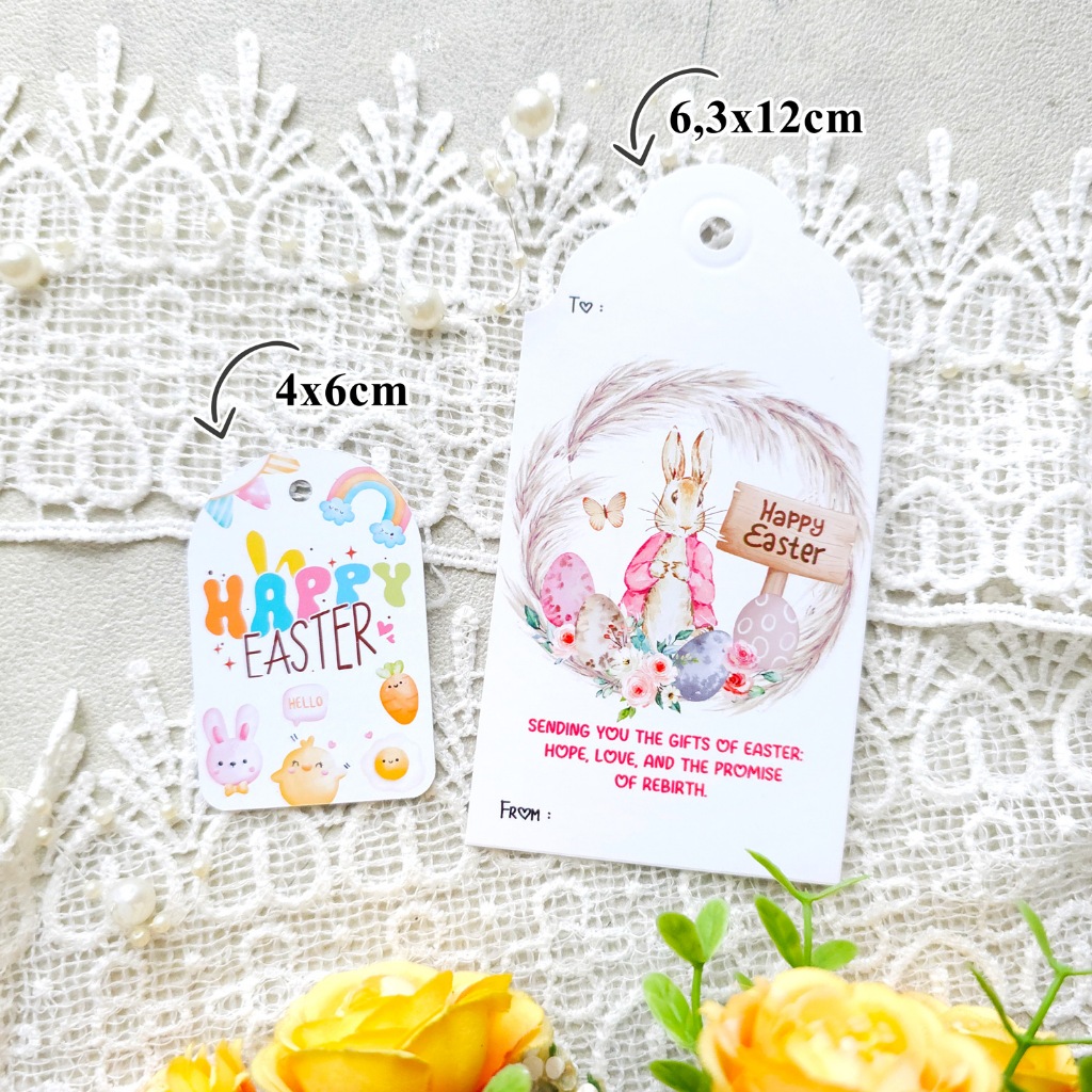 HAPPY EASTER CARD / EASTER / EGG / การ์ดเยี่ยม