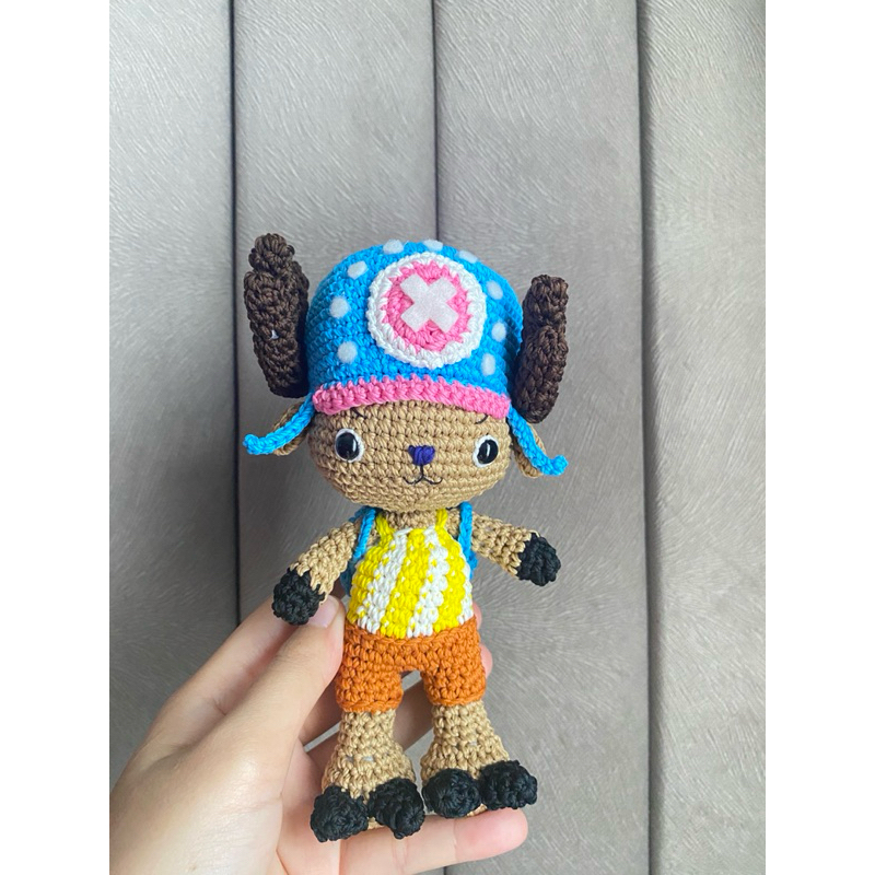 TONY TONY CHOPPER - Chopper One Piece Crochet - Handmande Amigurumi One Piece - Tony Chopper One Pie