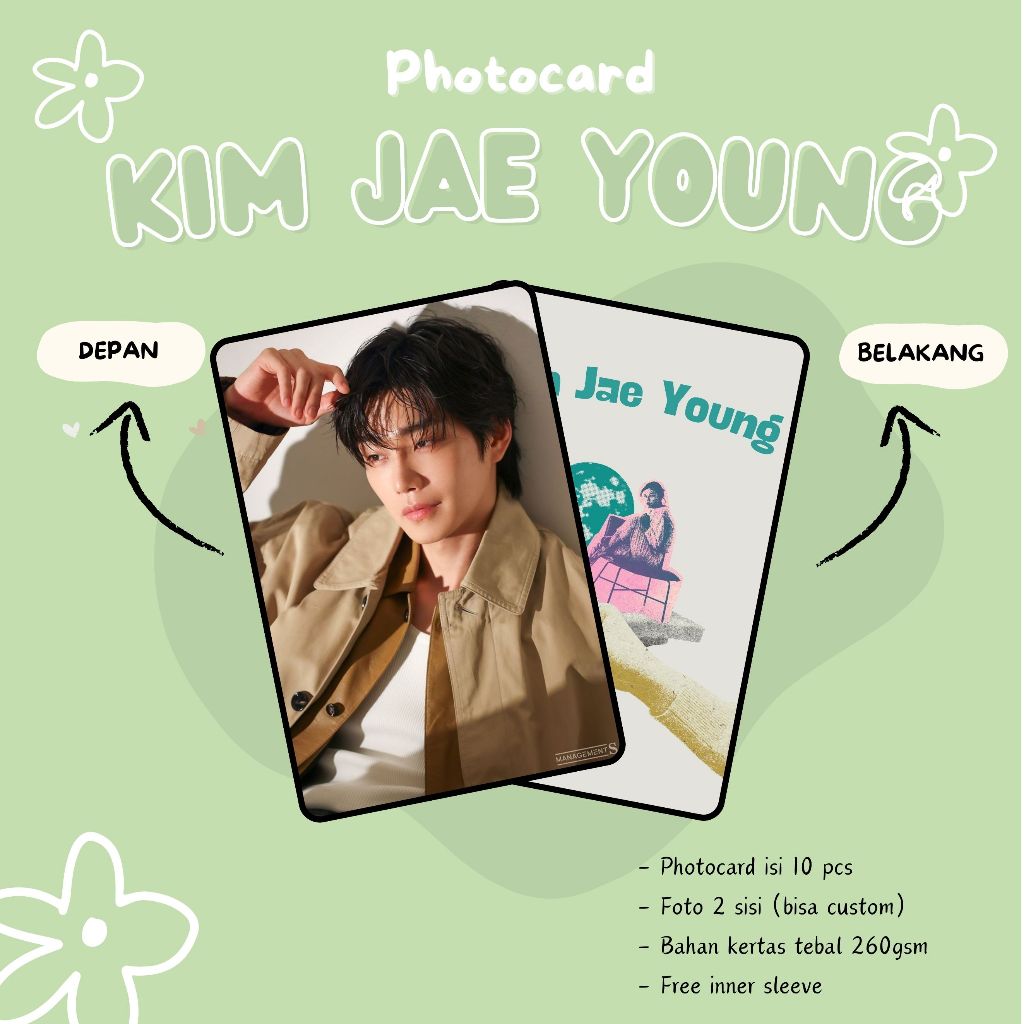 (10 ชิ้น) KIM JAE YOUNG โฟโต้การ์ด