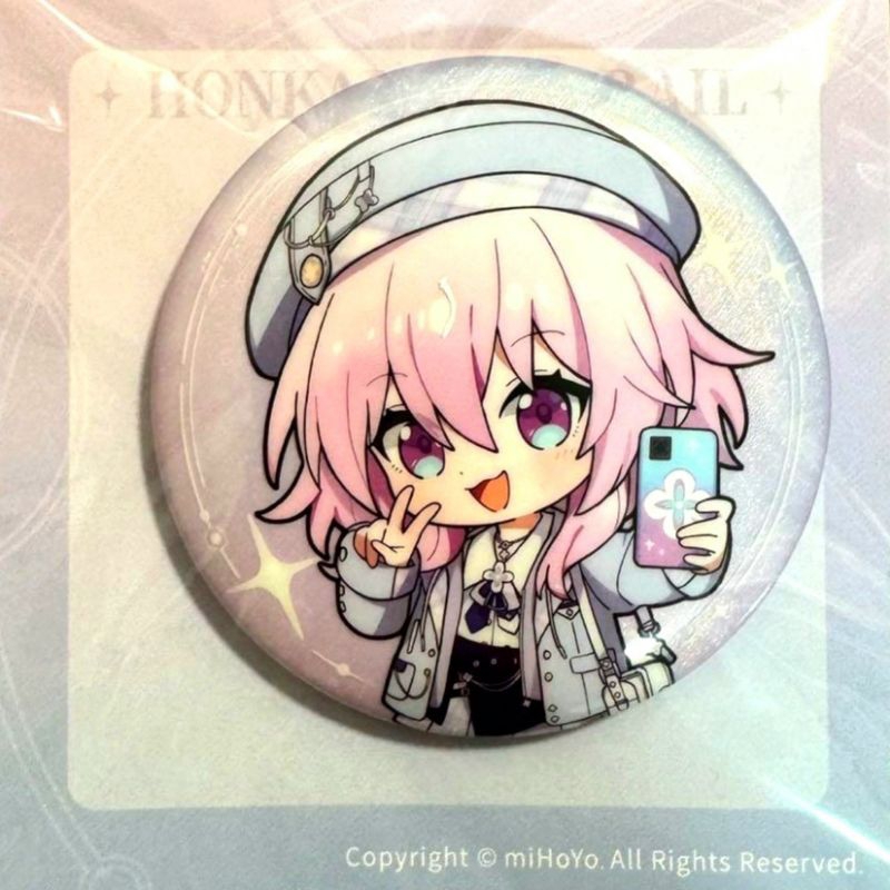 7 มีนาคม - สินค้าอย่างเป็นทางการ Honkai Star Rail Merch - ป้าย / รางดาวขา - ตัวละคร Merch HSR ดั้งเด