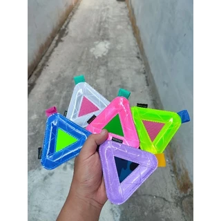 CAHAYA TRIANGLE REFLECTTOR 10 CM BIG SIZE CYCLING LIGHT REPLLER TRIANGLE BIKE