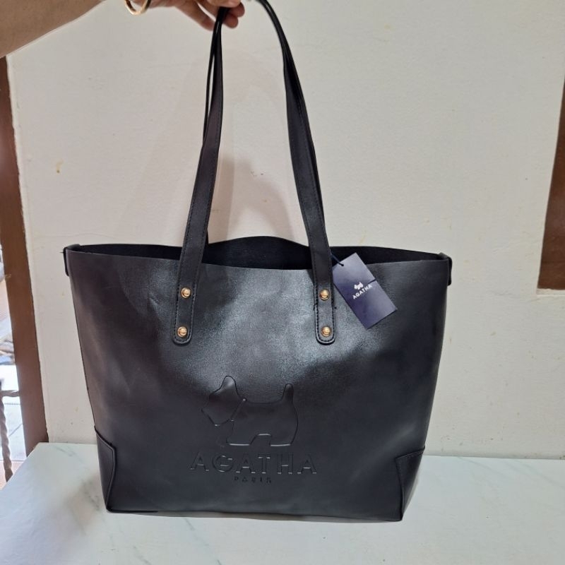 กระเป๋าสะพาย Tote Agatha PU