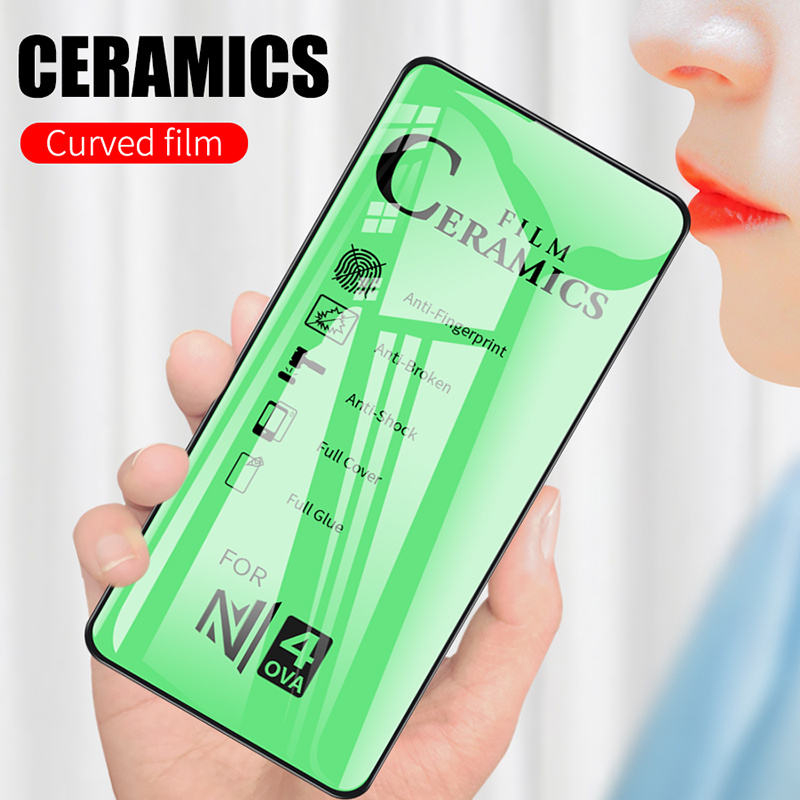 [ ANTI-SCRATCH SAMSUNG A36 / A56 ] TEMPERED GLASS NANO CERAMIC FILM ANTI-BREAK FULL COVER