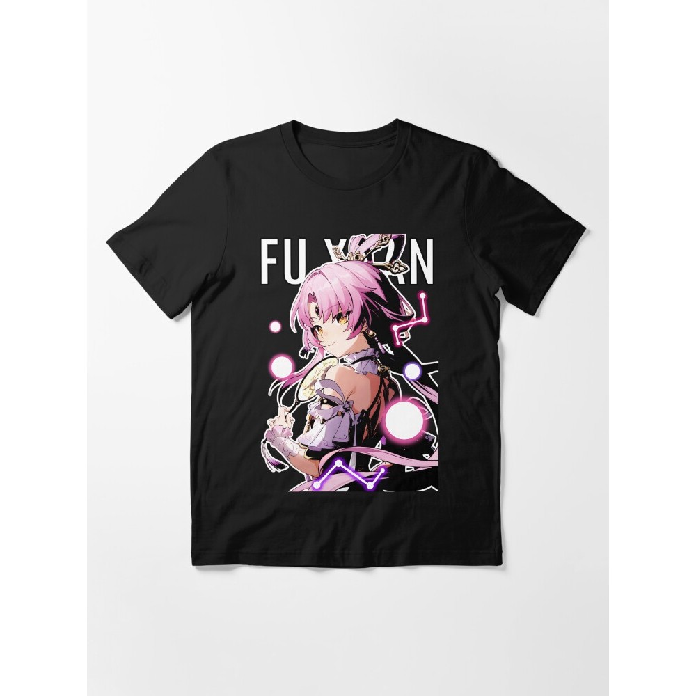 Fu xuan honkai star เสื้อ fu xuan เสื้อยืด honkai star rail สติกเกอร์ star rail ของขวัญกรณี V2 Essen