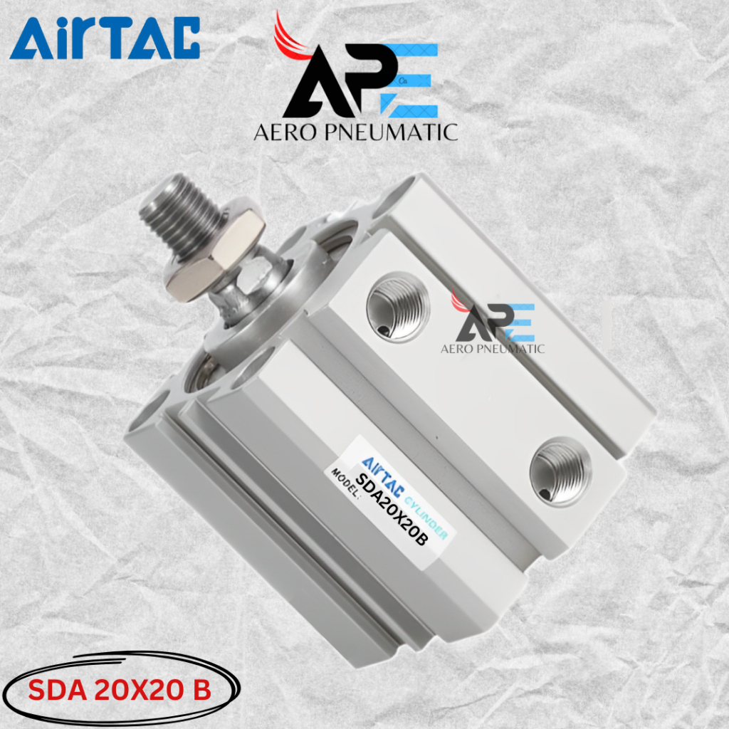 COMPACT CYLINDER PNEUMATIC AIRTAC SDA 20X20B / SDA20X20B (อ่าน)