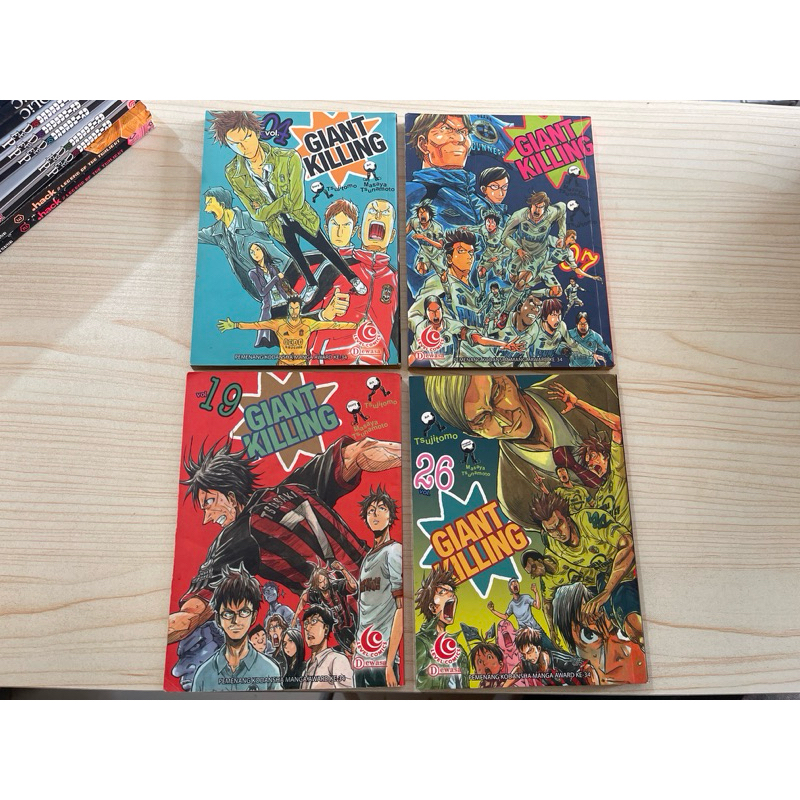 GIANT KILLING COMICS VOL 04 07 19 26
